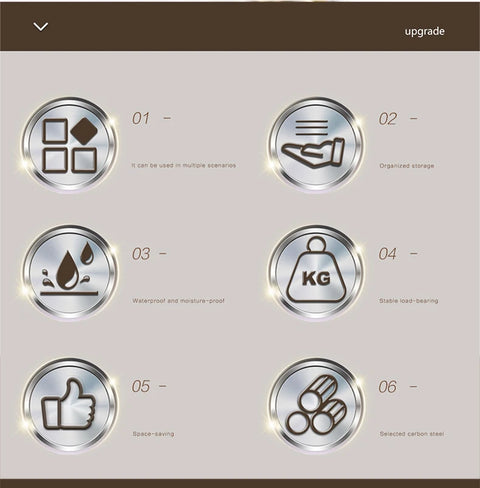 Multifunctional 2-Layers 3-Layers Fruit Basket Kitchen Living Room Dry Fruit Snacks Storage Rack Foldable Storage Save Space