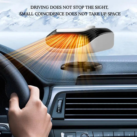 Car Winter Fast Heating 120w Electric Heated Fan Auto Windshield Defogging Heating Cooling Truck RV SUV Travel Camper Tools