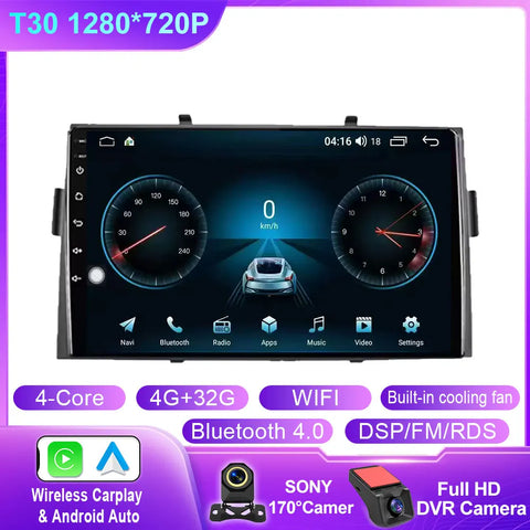 Android Car Radio For Honda Ridgeline 2006 - 2014 GPS Stereo Carplay Multimedia Player Android Auto Screen 4G Wifi No 2din DVD