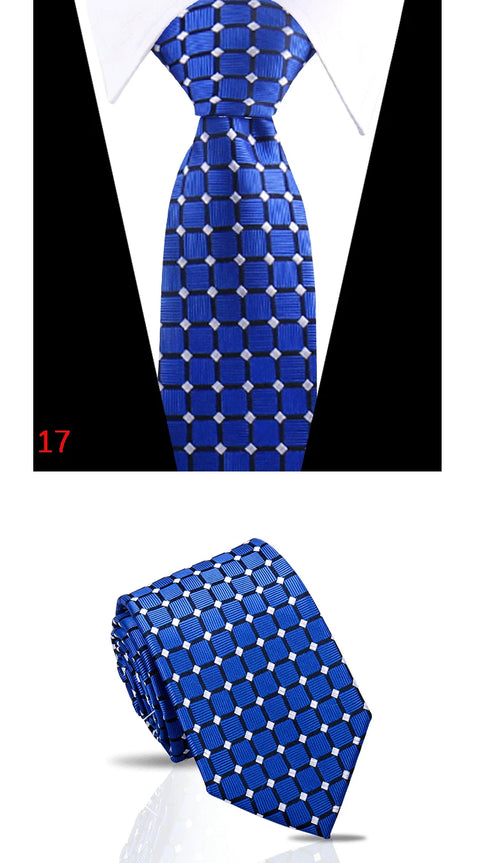 Luxury Mens Tie 7.5cm New Style Fashion Necktie Paisley Striped Gravata For Men Fit Wedding Workplace Suit Accessories