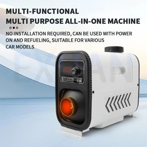 12V/24V Mini Diesel Warm Parking Heater Intelligent Constant Temperature Regulation Car Fuel Heater Fast Heating And Low Noise