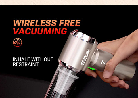 SZUK C012 985000Pa Car Vacuum Cleaner Portable Handheld Wireless Machianr Mini Vacuum Cleaner Strong Suction Car Vacuum Cleaner