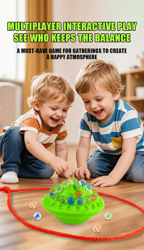 Kids Swing Marbles Balance Board Games Family Party Social Games Parent-child Interaction Creative Stacking Sensory Children Toy