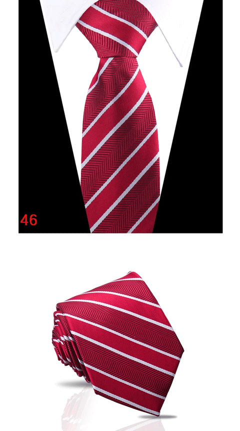 Luxury Mens Tie 7.5cm New Style Fashion Necktie Paisley Striped Gravata For Men Fit Wedding Workplace Suit Accessories