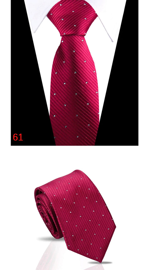 Luxury Mens Tie 7.5cm New Style Fashion Necktie Paisley Striped Gravata For Men Fit Wedding Workplace Suit Accessories