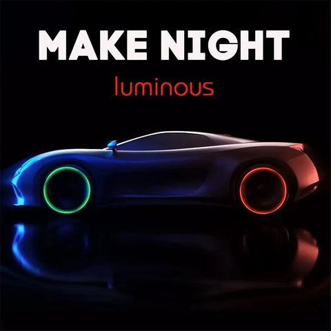 Luminous Valve Caps Car Tire Valves Cap Motorcycle Tyre Hub Cover Decor For Citroen C3 C5 C4 Berlingo Grand Picasso Jumper Saxo