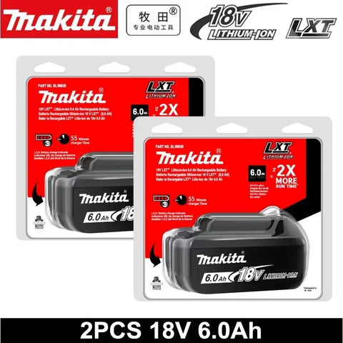 original Makita 18V 6.0Ah Rechargeable Battery ,For Makita BL1830 BL1830B BL1840 BL1840B BL1850 BL1850B Power Tools Battery