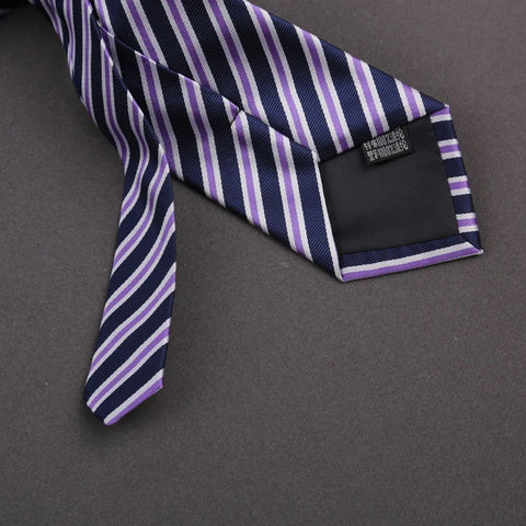 Man Thin Ties Striped Designer Necktie Men Business Formal Wedding Tie 8cm Blue Red Neck Ties Fashion Shirt Necktie Accessories