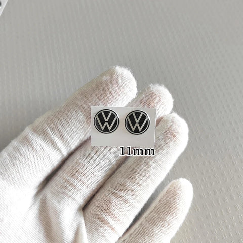 Car Key Sticker Auto Control Keychain Accessories For Volkswagen VW Rline R GTI Golf Polo Passat Magotan Tiguan Bora Jetta T-ROC