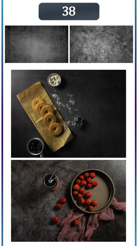 Marble Photography Backdrops 57*87CM 2 Sided Wood Grain Photo Background Wallpaper Studio Waterproof Products Photographic Props