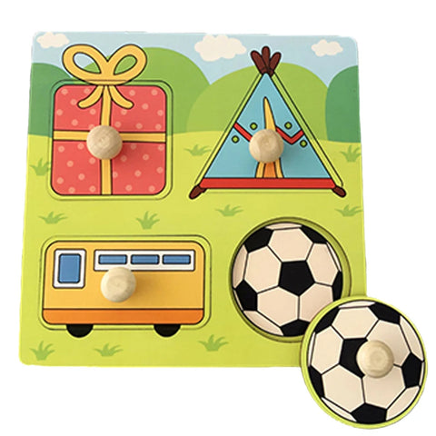 Baby Montessori Puzzles Wooden Toys for Children 1 2 3 Years Educational Learning Kids Games Child Birthday Gifts