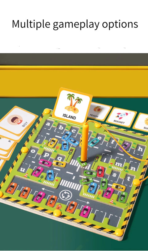 Magnetic Montessori Color And Number Maze Wooden Fine Motor Skills Toys Educational Preschool Learning Activities for Ages 3-5