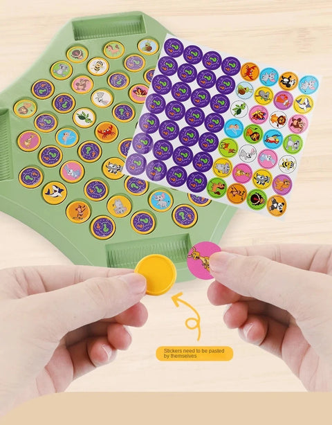 Animal Flip Chess Fun Memory Game Board Games Parent-Child Interactive Family Party Board Games Children Adult Social Table Game