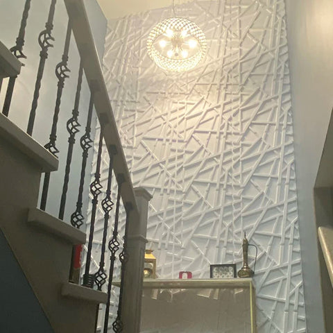 10pcs 30x30cm faux wood 3D groove textured wall panels for interior wall decoration, oak decorative wall strips 3D wall sticker