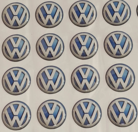 Car Key Sticker Auto Control Keychain Accessories For Volkswagen VW Rline R GTI Golf Polo Passat Magotan Tiguan Bora Jetta T-ROC