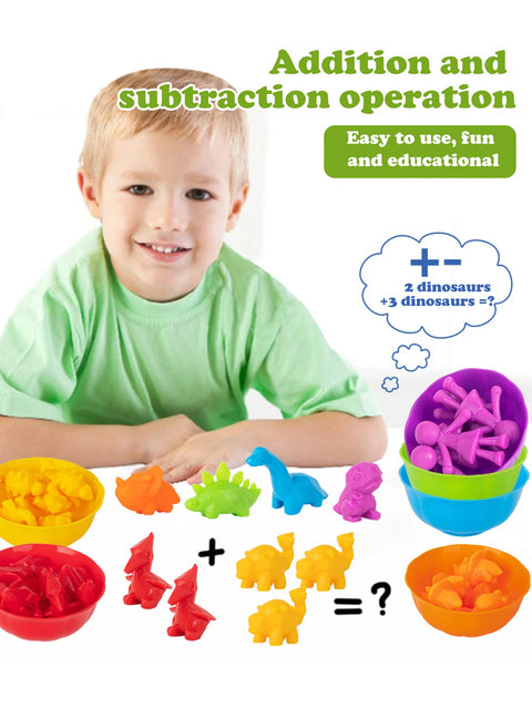 Animal series children's early education enlightenment counting toys teaching aids family cognitive classification toys