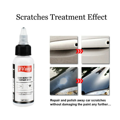 Car Paste Polish Care ,Car Scratch Repair Polishing Wax Kit Sponge Body Compound Cream Wax Car Body Compound Scratch Remover Vehicle Paint Scratch Repair (1 - Foto 3