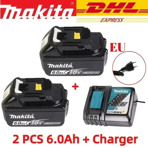 Genuine/Original Makita 18v Battery Bl1850b BL1850 Bl1860 Bl1860 Bl1830 Bl1815 Bl1840 LXT400 6.0Ah for Makita 18 V Battery