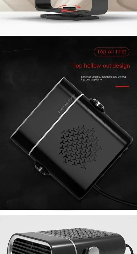 Xiaomi Portable Car Heater Car 12V Heater 24V Car Heater Windshield Automatic Defogging Defrost Heater Fast Heating 2025 New