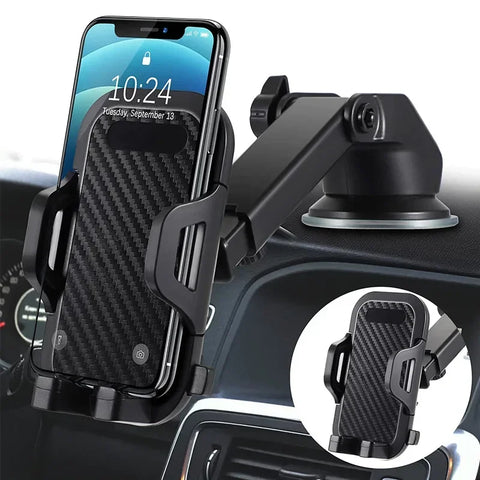 3-IN-1 Dashboard Windshield Air Vent Holder for Car, Automobile Cell Phone Accessories, Auto Cellphone Support Fit All IPhone