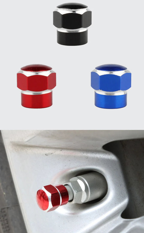 New 5Pcs 3D Metal Tire Valve Caps Car Tyre Air Stem Covers For BYD Seal Dolphin Song Yuan Max Qin Pro Han Plus Tang Ev Accessory