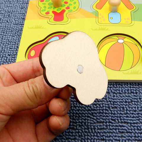 Baby Montessori Puzzles Wooden Toys for Children 1 2 3 Years Educational Learning Kids Games Child Birthday Gifts