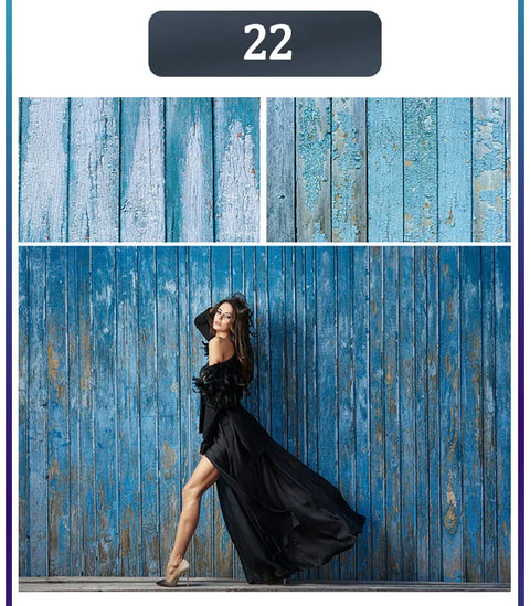 Marble Photography Backdrops 57*87CM 2 Sided Wood Grain Photo Background Wallpaper Studio Waterproof Products Photographic Props