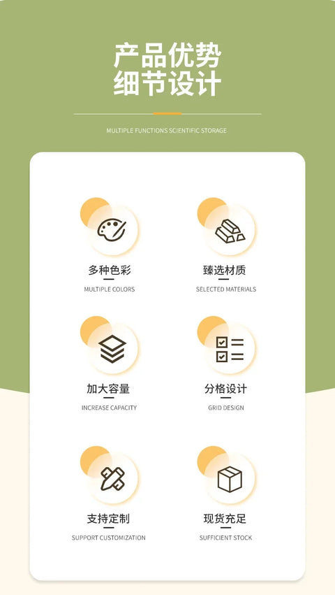 21 Grids Portable Travel Pill Box Cases Organizer 7 Days 3 Times One Day with Large Compartments for Vitamins Household Medicine