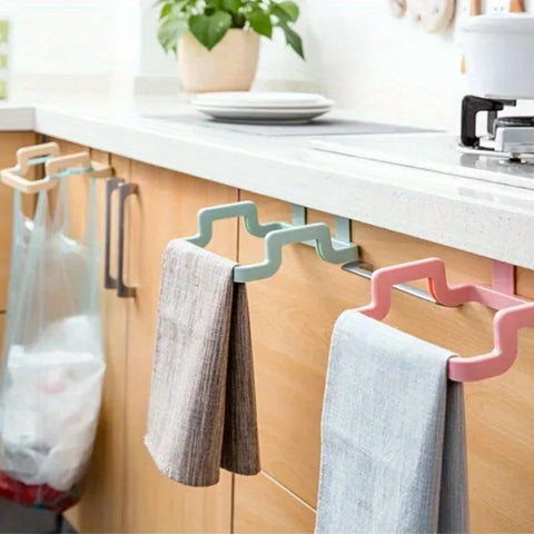 Hanging Trash Bag Racks Garbage Bag Rack Rubbish Bag Storage Rack Holder Portable Cabinet Trash Rack Kitchen Gadgets