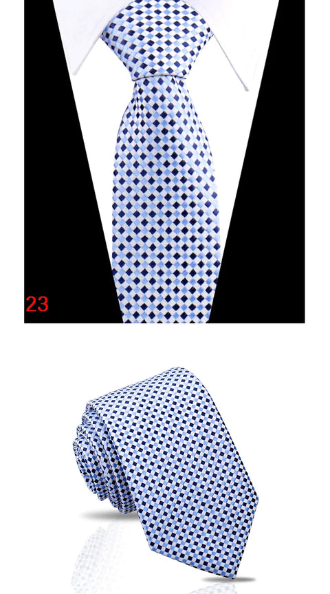 Luxury Mens Tie 7.5cm New Style Fashion Necktie Paisley Striped Gravata For Men Fit Wedding Workplace Suit Accessories