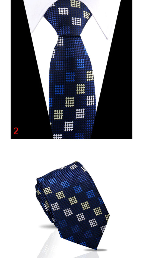 Luxury Mens Tie 7.5cm New Style Fashion Necktie Paisley Striped Gravata For Men Fit Wedding Workplace Suit Accessories