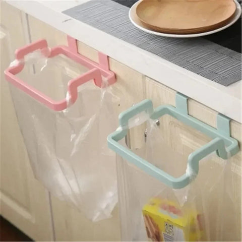 Hanging Trash Bag Racks Garbage Bag Rack Rubbish Bag Storage Rack Holder Portable Cabinet Trash Rack Kitchen Gadgets