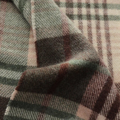 New Fashion Design Pure Wool Plaid Women Men Scarf British Classic Warm Couple Scarves High Quality Multicolored Tassel Muffler