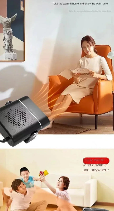 Xiaomi Portable Car Heater Car 12V Heater 24V Car Heater Windshield Automatic Defogging Defrost Heater Fast Heating 2025 New