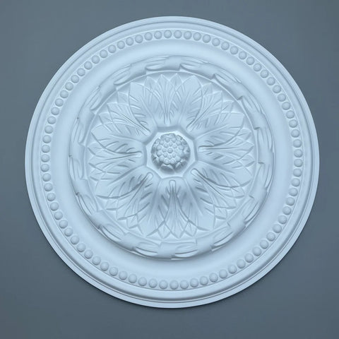 PU Lamp Panel Imitation Gypsum Resin PVC Polyurethane Construction Home Decoration Materials Disc Foam Wall Panel Accessories