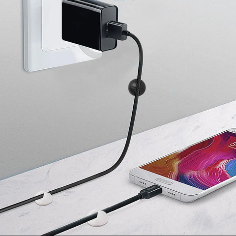 Car Cable Clips Silicone USB Line Desktop Management Compatible Clips for Driving Recorder Wire Organizer Auto Accessories