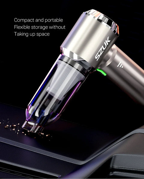 SZUK C012 985000Pa Car Vacuum Cleaner Portable Handheld Wireless Machianr Mini Vacuum Cleaner Strong Suction Car Vacuum Cleaner
