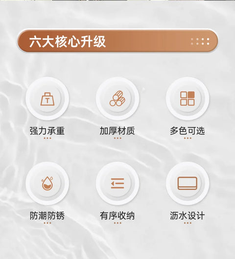 Modern Kitchen utensils drain basket household multi-function drain rack multi-layer rag rack cross-border water filter basket