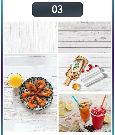 Marble Photography Backdrops 57*87CM 2 Sided Wood Grain Photo Background Wallpaper Studio Waterproof Products Photographic Props