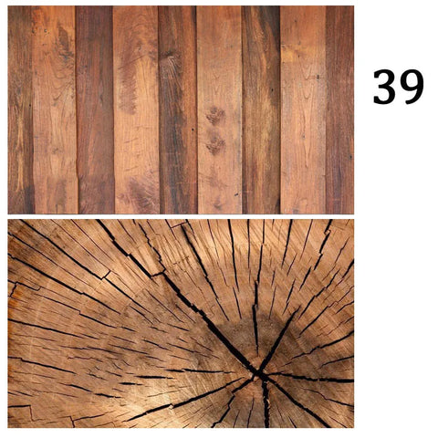 Marble Photography Backdrops 57*87CM 2 Sided Wood Grain Photo Background Wallpaper Studio Waterproof Products Photographic Props