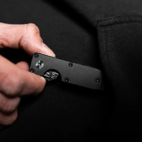 Smart Metal Key Organizer Minimalist Key Case Holder with Screwdriver Holds 2-6 Keys Fob for Keys Less than 6.2cm Outdoor Tools