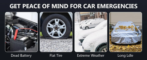 8000a Amp 180Psi Car Emergency Multifunction 12v Battery Booster Tire Inflator Super Compressor Jump Starter Power Bank Air Pump