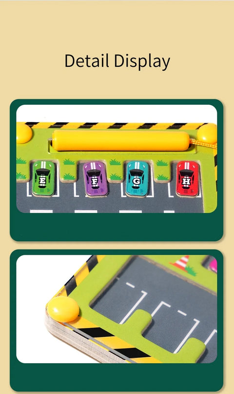 Magnetic Montessori Color And Number Maze Wooden Fine Motor Skills Toys Educational Preschool Learning Activities for Ages 3-5