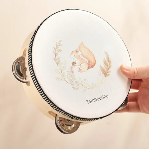 Montessori Wooden Toy Multicolor Xylophone Bell Beads Drum Column Musical Instrument Toy Kid Educational Musical Instrument Gift