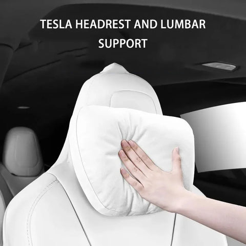 For Tesla Model Y Juniper Tesla Model 3 Highland Interior Model S Car Accessories Car Headrest Car Pillow Waist pillow 2025 2024