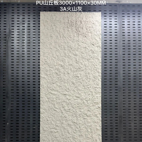 New Polyurethane Artificial PU Hill Board Stone Faux Culture Rock Mountain Wall Panel for Exterior Wall Material Decorative