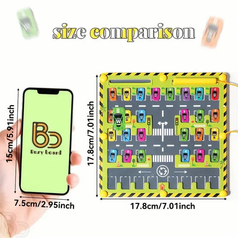 Magnetic Montessori Color And Number Maze Wooden Fine Motor Skills Toys Educational Preschool Learning Activities for Ages 3-5