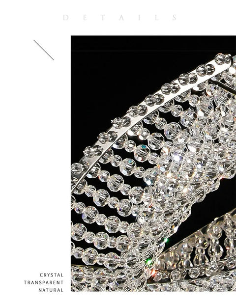 Modern Home Decoration Bar Lobby Restaurant Ceiling Chandelier Luxury Gold Gloss K9 Crystal Chandelier Indoor Lighting Led Light