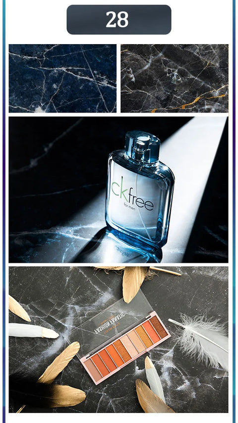 Marble Photography Backdrops 57*87CM 2 Sided Wood Grain Photo Background Wallpaper Studio Waterproof Products Photographic Props