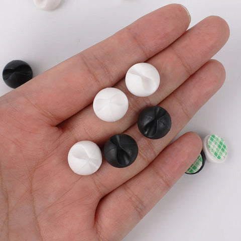 Car Cable Clips Silicone USB Line Desktop Management Compatible Clips for Driving Recorder Wire Organizer Auto Accessories